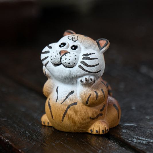 Zisha Kung Fu Tea Accessories Cute Tiger