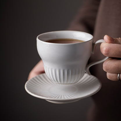 Japanese retro coffee cup and saucer ceramic cup