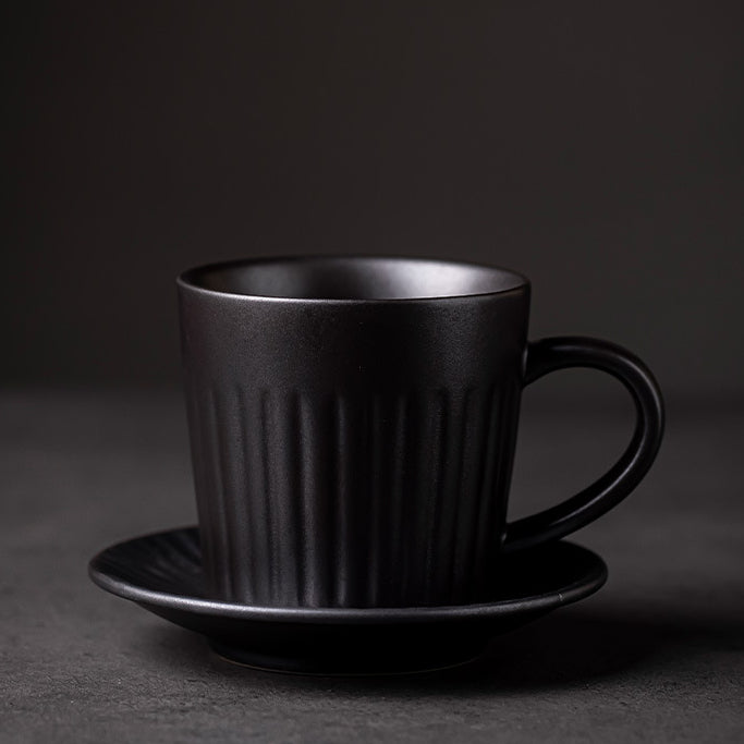 Japanese retro coffee cup and saucer ceramic cup