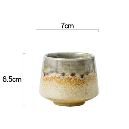 Japanese retro ceramic coffee cups